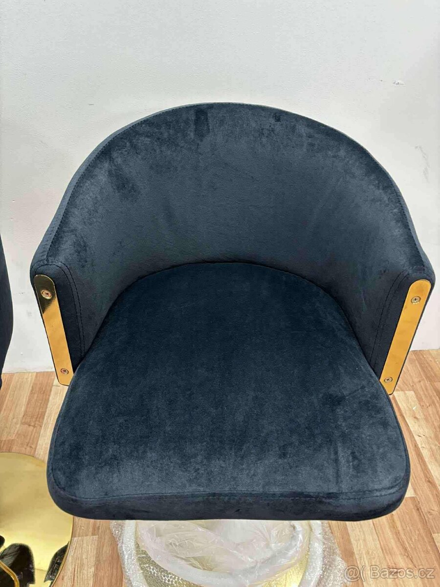 Elegantní barové židle – nové, komplet 2 ks - 3