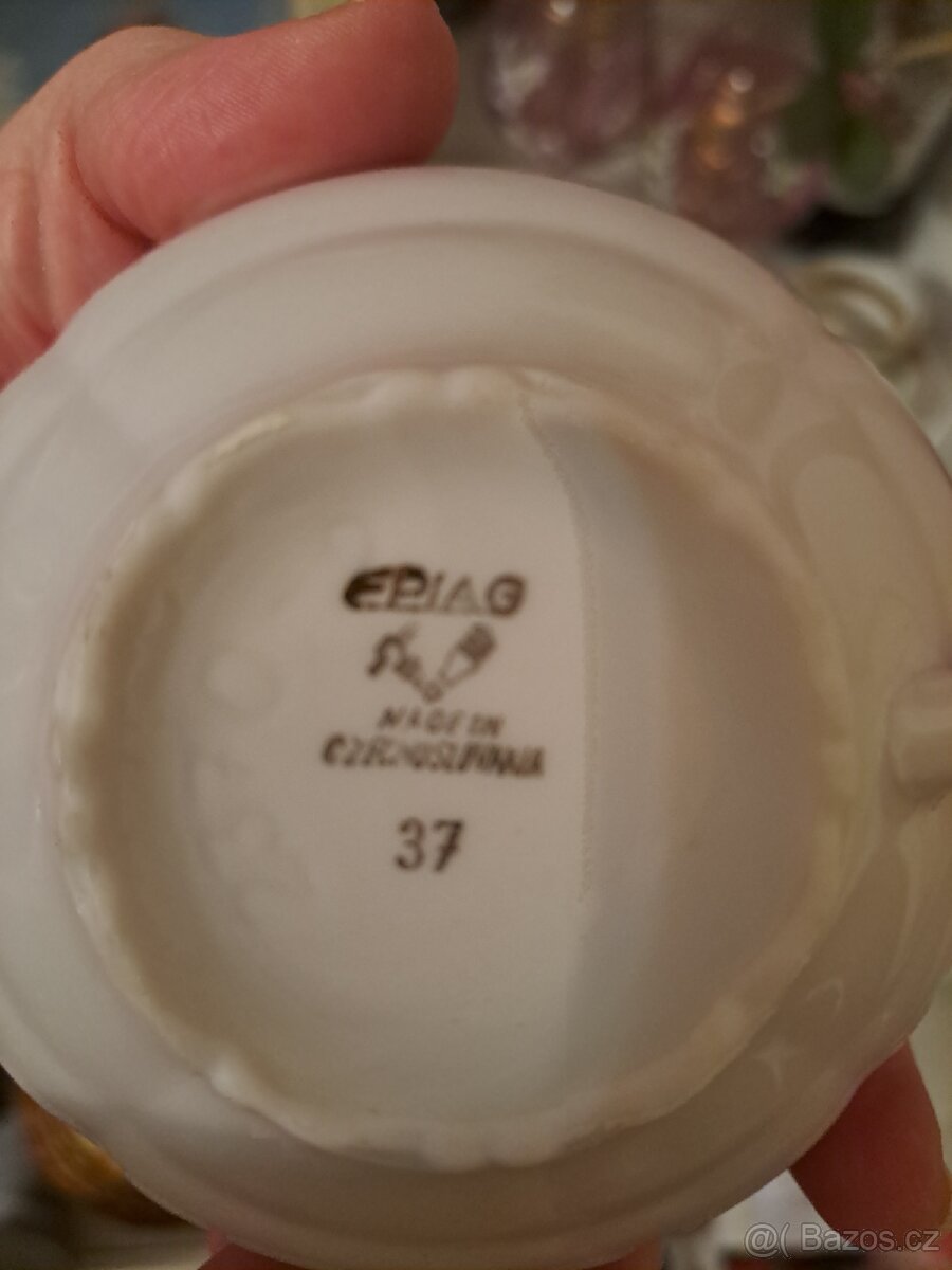 Čajová spuprava porcelán - 3