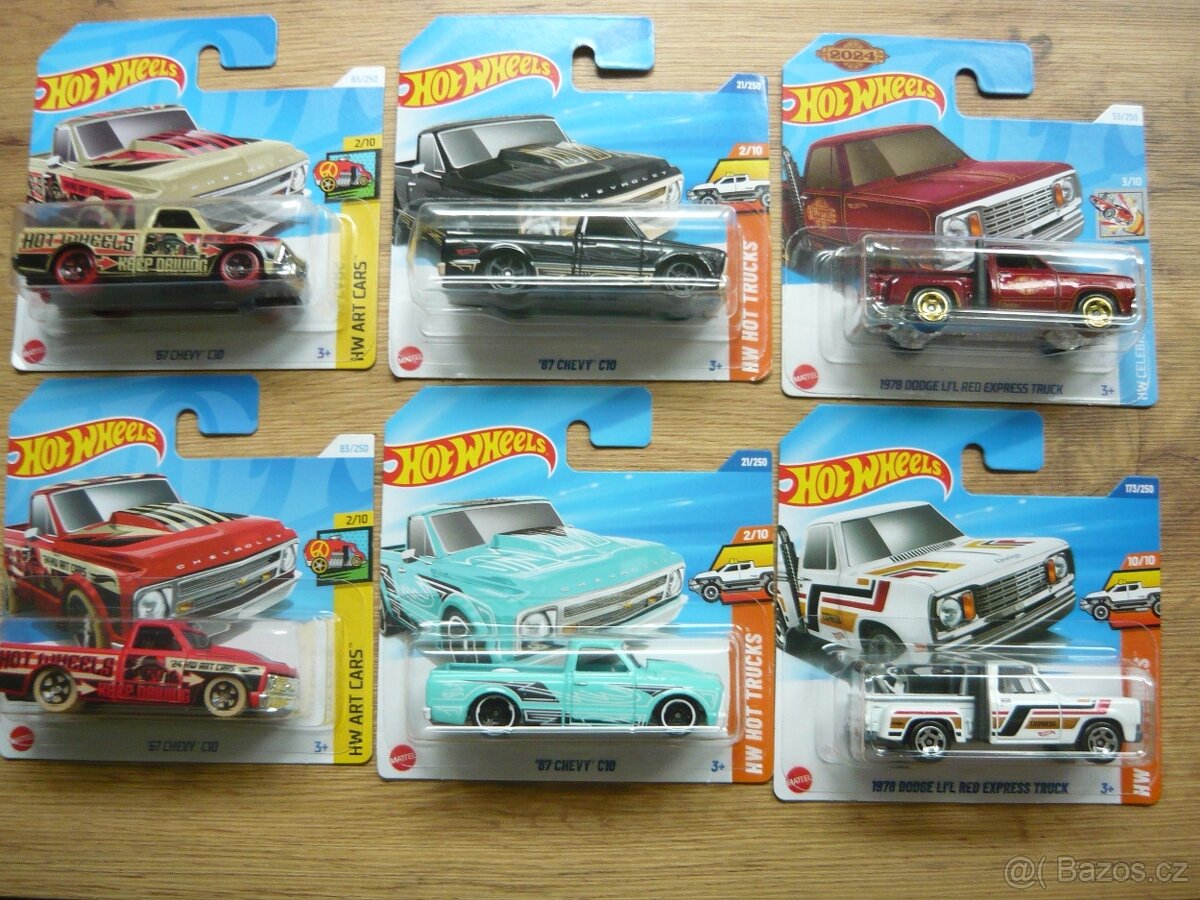 AUTÍČKA HOT WHEELS - 3