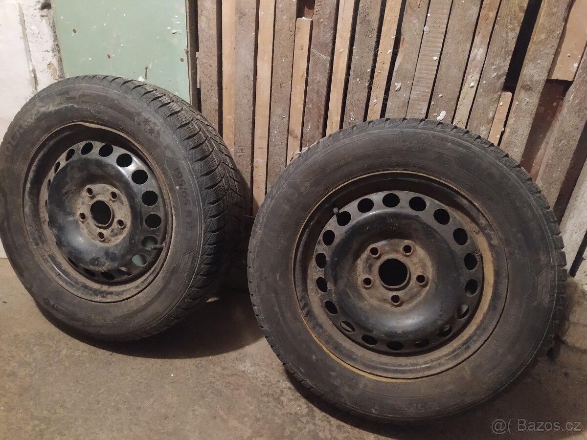 Zimné pneumatiky na plechových diskoch - 3