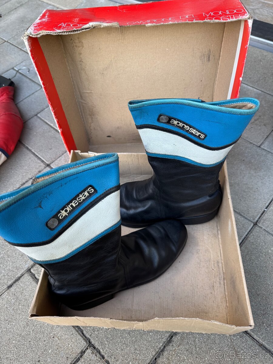 Prodám retro botky Alpinestars - 3