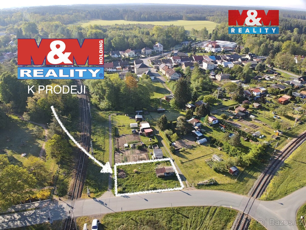 Prodej zahrady, 431 m², Borohrádek - 3