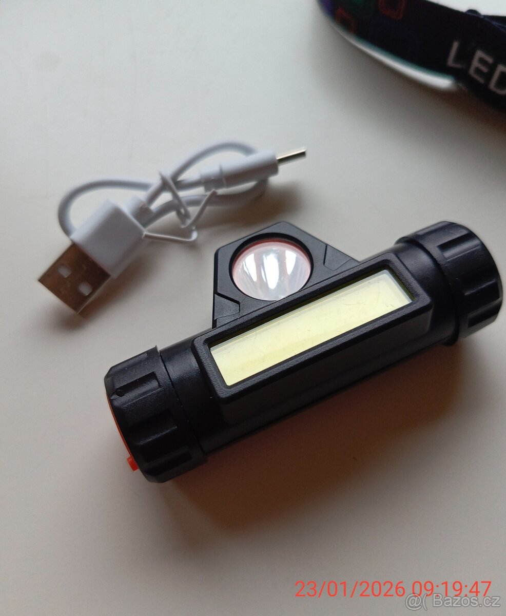 LED čelovka. - 3