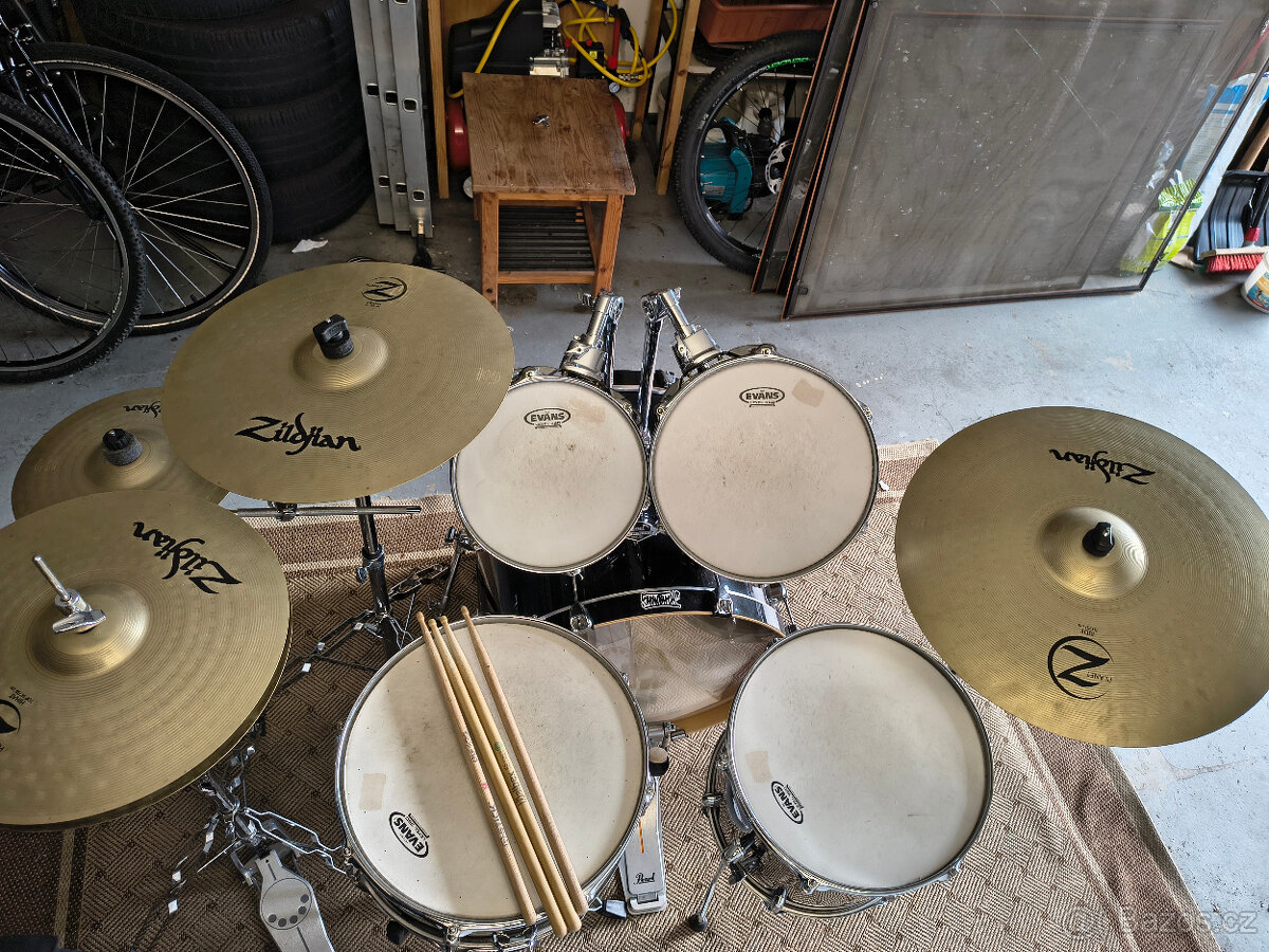 Bicí souprava Pearl export plus příslušenství - 3