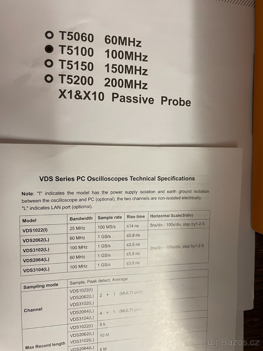 OWON VDS 3104 PC osciloskop - 3