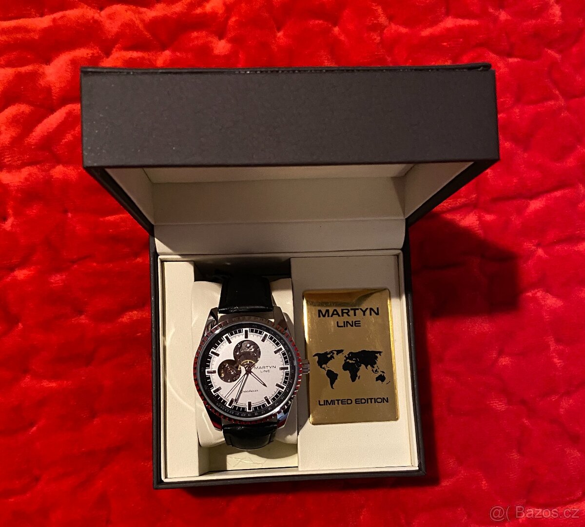 Hodinky Martyn Line Automatic – skeleton (černý řemínek) - 3