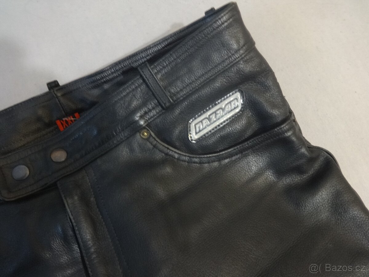 kožené kalhoty NAZRAN - 3