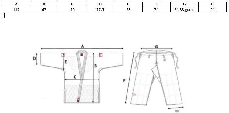 JUDO kimono dětské - 3