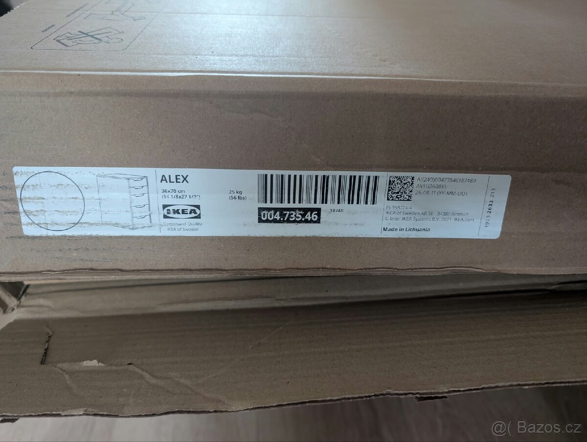 Zásuvkový díl ALEX Ikea - 3