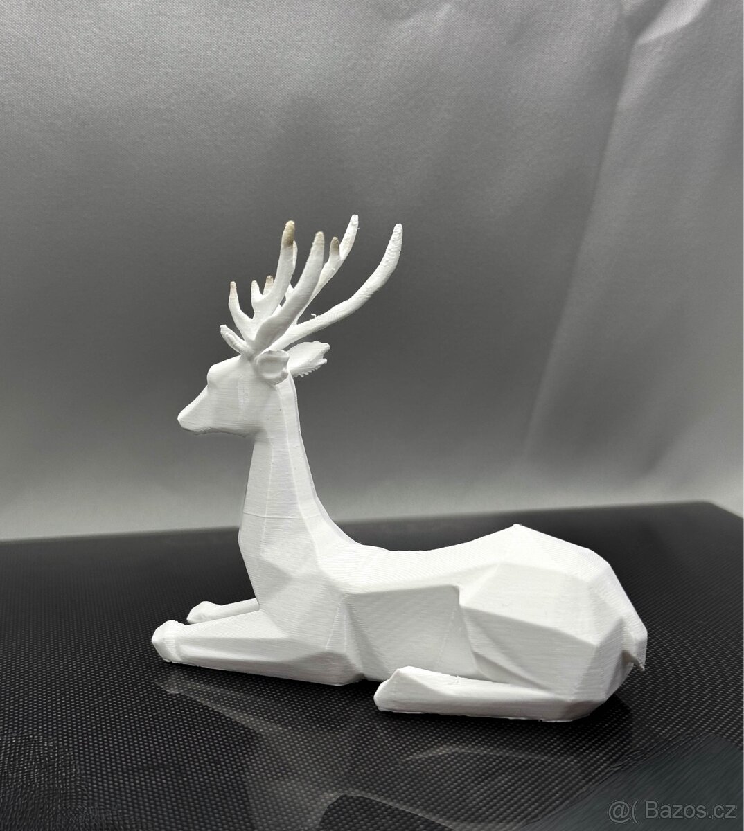 Low poly jelen – 3D tisk (nový) - 3