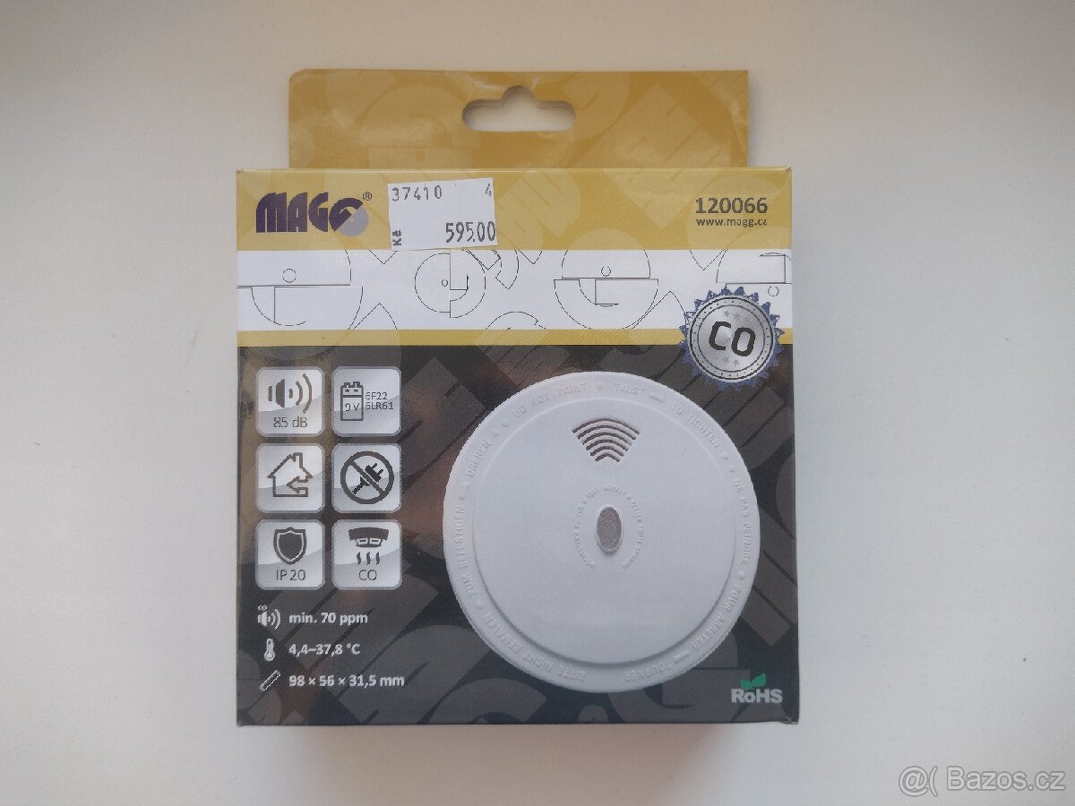 Detektor oxidu uhelnatého CO- Solight 1d31 - 3