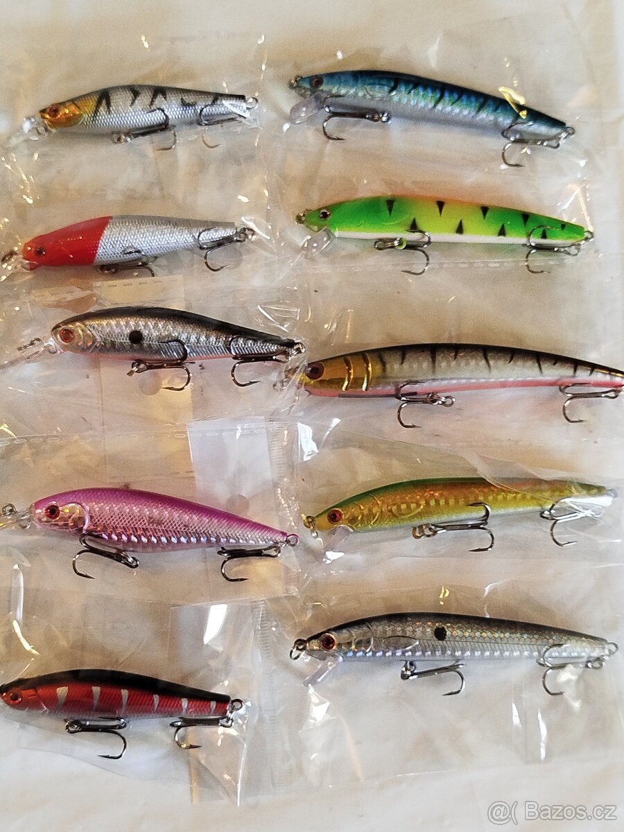 SADA 20 KS ZVUKOVÝCH RYBÁŘSKÝCH WOBLERŮ - 3