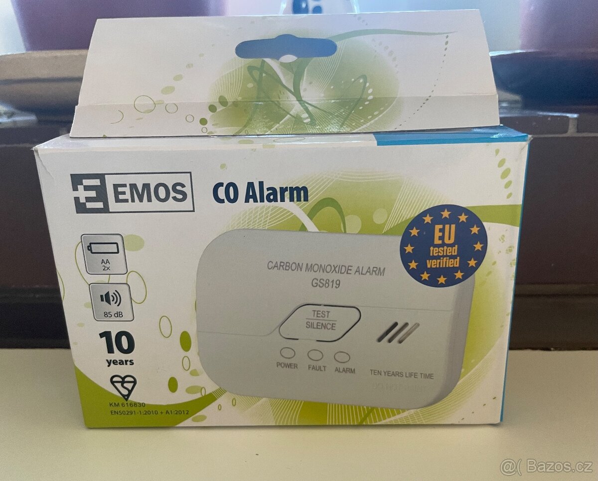 EMOS detektor oxidu uhelnatého + návod - 3