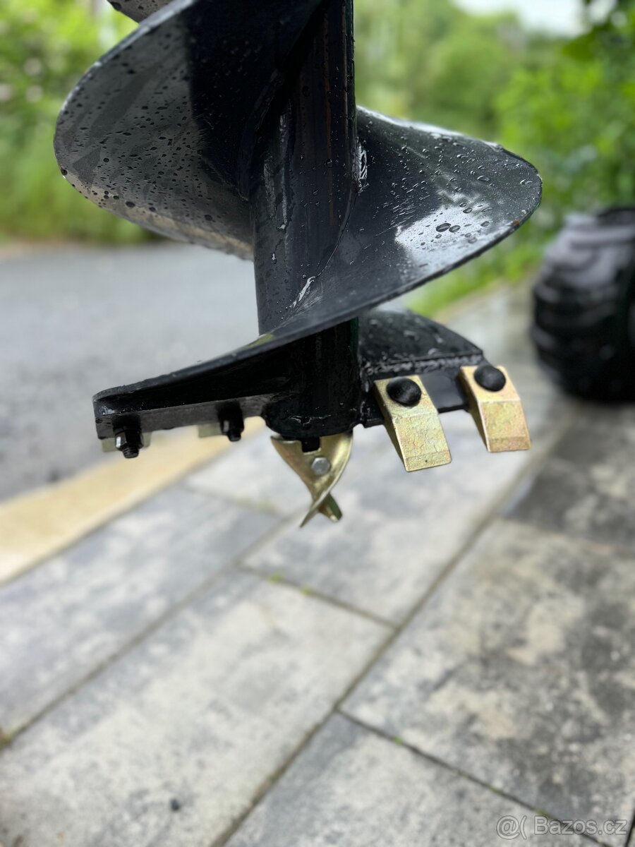 Hydraulický půdní vrták profi Wolverine USA, mininakladač - 3