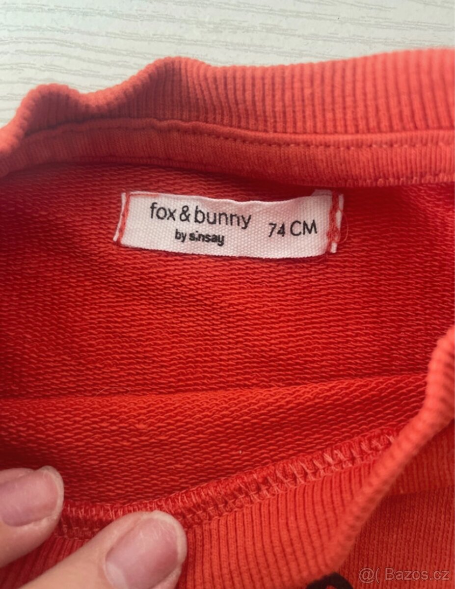 Mikina - oranžová - 3