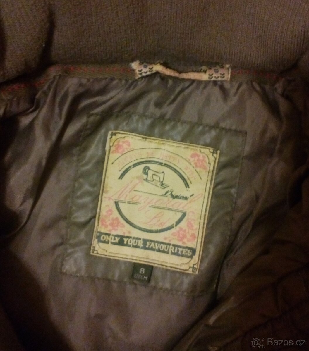 Prošívaný kabát zn.Mayoral vel.128 - 3