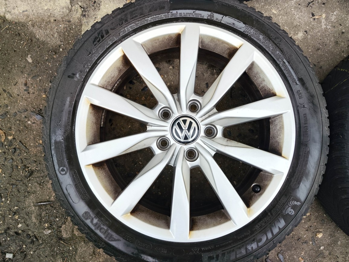 17"zimní alu sada Dijon 5x112 origo Golf 7 GTD Octavia 3 RS - 3