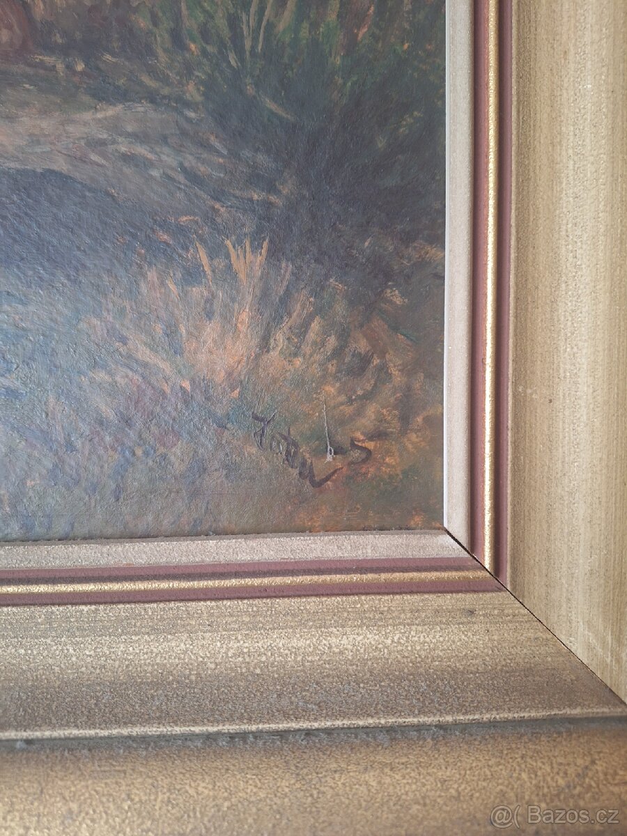 Obraz - Karel Jaluška - Tábořiště - 3