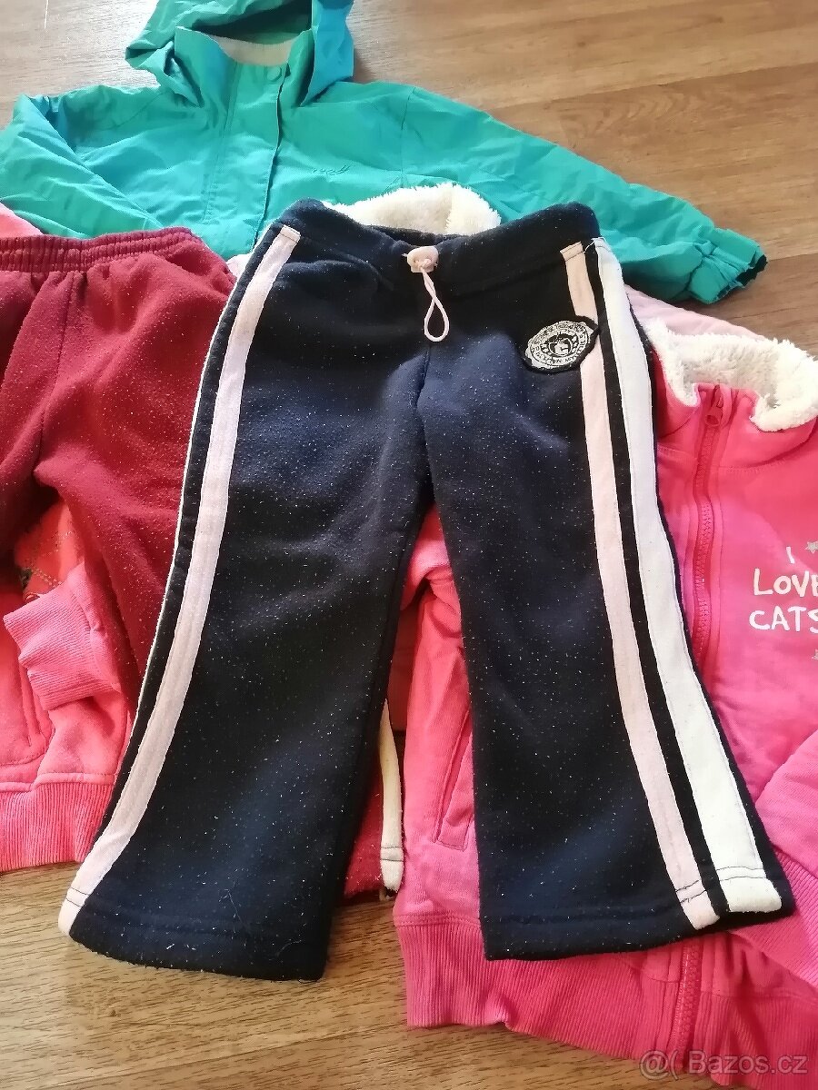 Bal.13. Dívčí zimní oblečení vel. 98 - 3