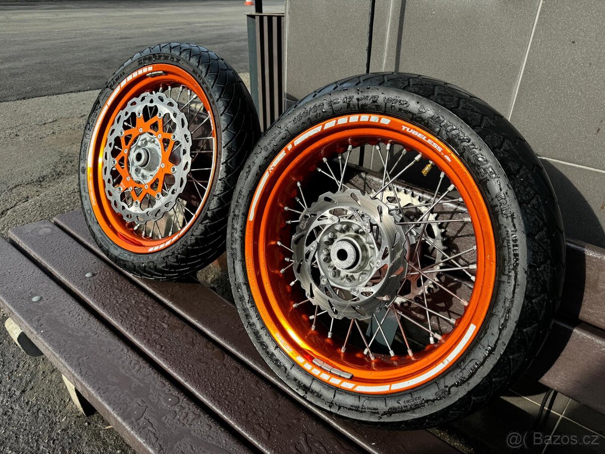 Motardová kola KTM EXC
