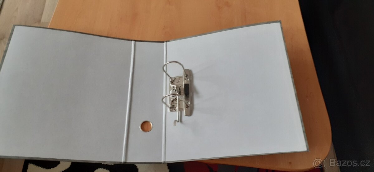 ŠANON Pořadač pákový ,barva černý mramor. NOVÉ zboží - 3