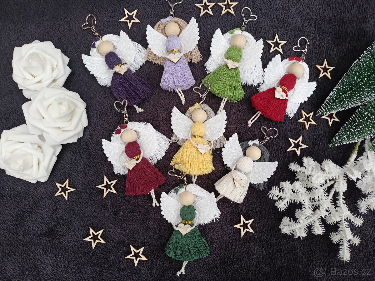Klíčenka Andělka 1 - nová - 3