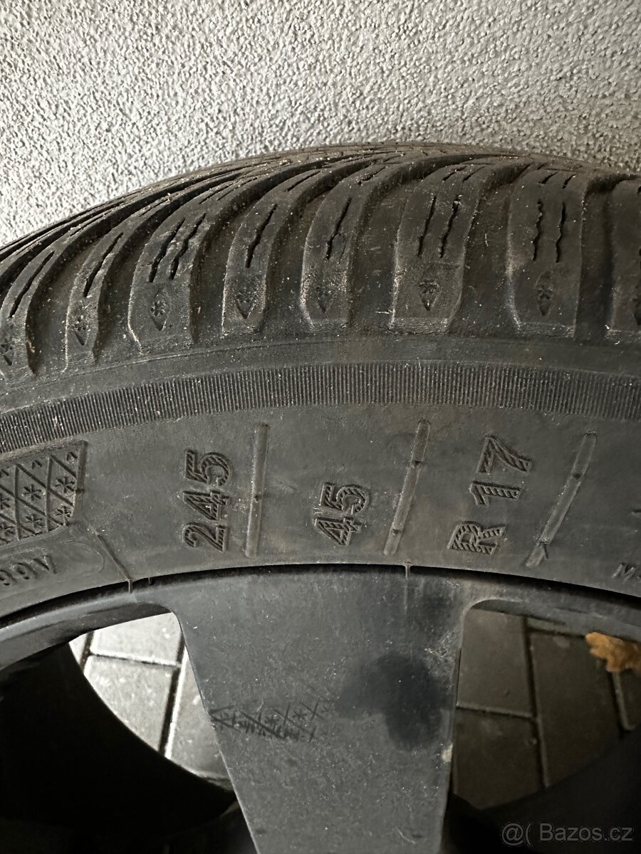 Dezent 5x112 r17 zimní pneu - 3