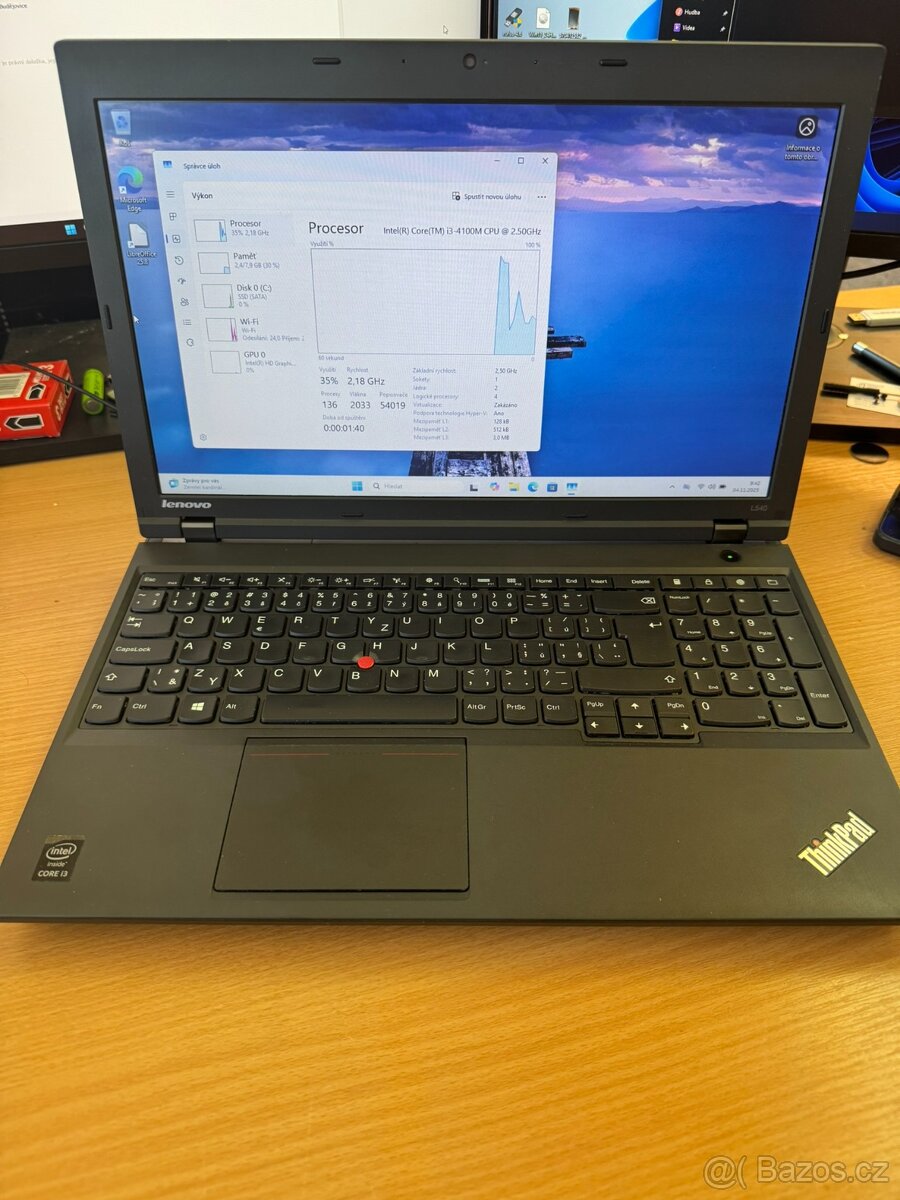 Lenovo ThinkPad L540 vhodné i jako dárek záruka - 3