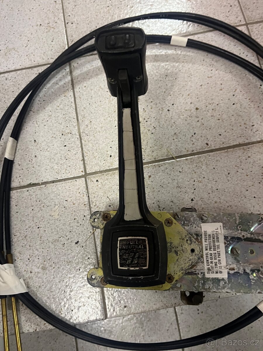 Dálkové ovládání lodního motoru bovdeny &komander - 3