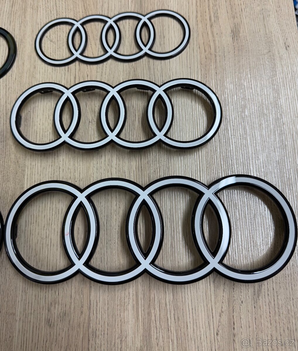 Audi Q7 Q8 logo emblém označení Nové originální - 3