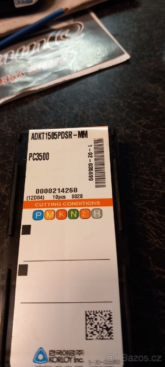 Břitové destičky KORLOY - 3