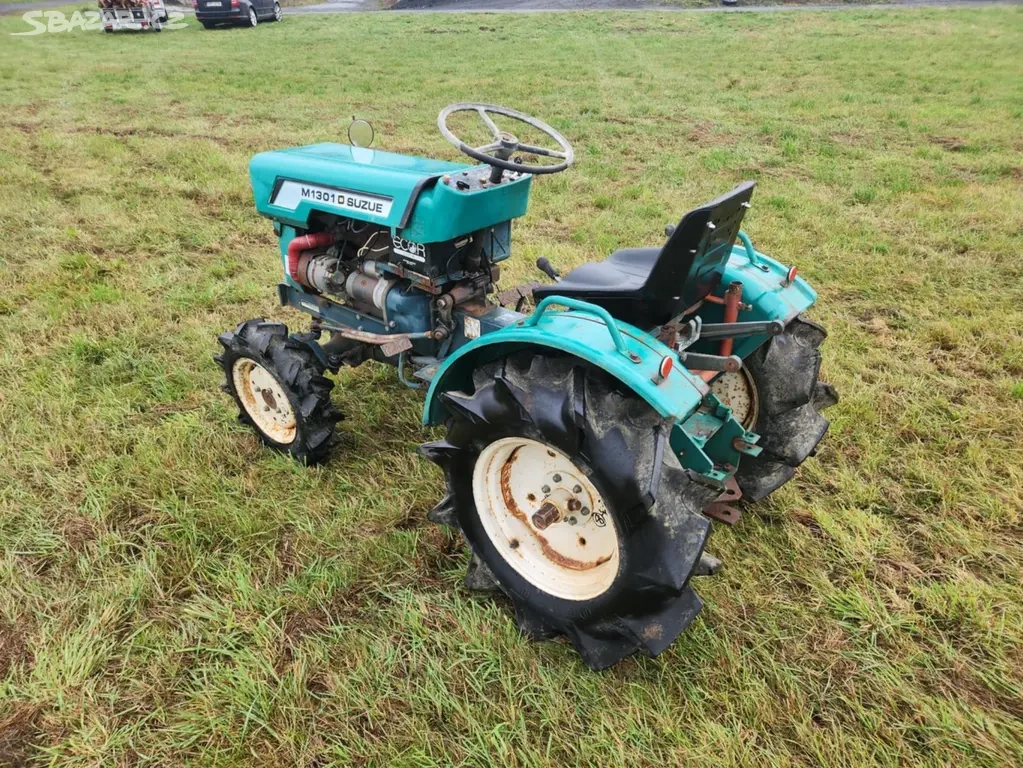 JAPONSKÝ MALOTRAKTOR SUZUE M1301D 4X4 - 3