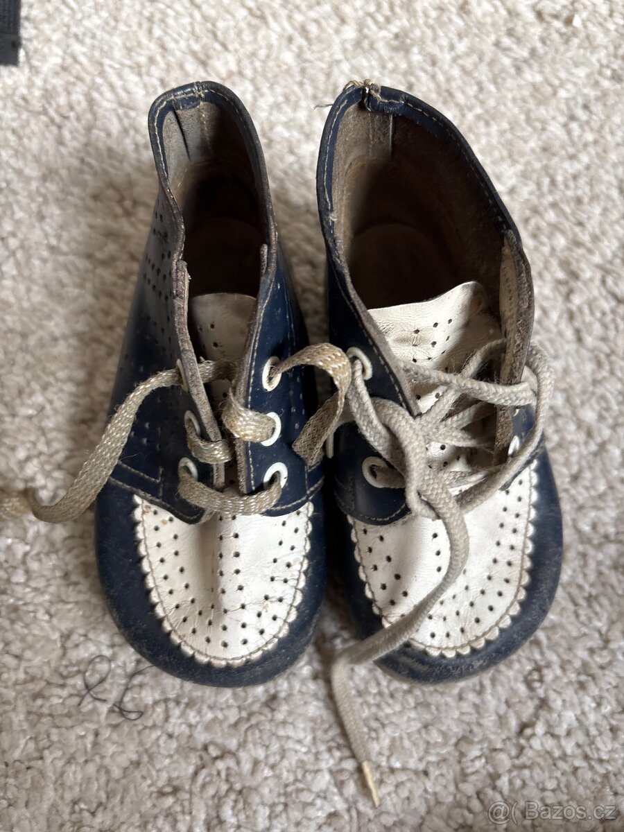 Vintage kozene boticky ceskoslovensko - 3