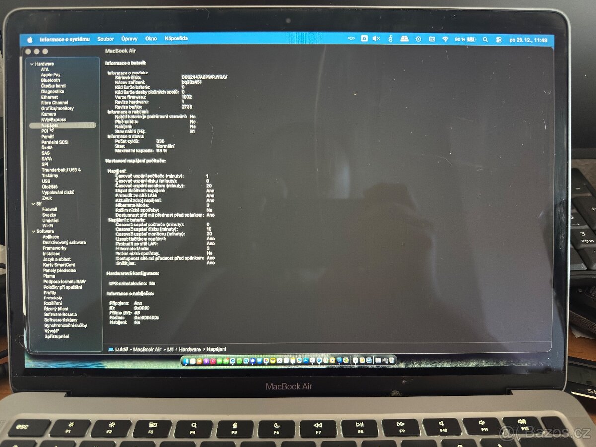 APPLE MacBook Air M1 - RAM 8GB - SSD 256GB - 3