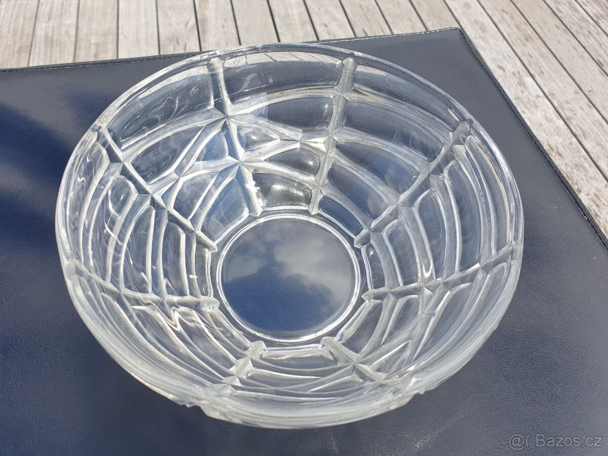 Skleněná salátová mísa - RETRO - 3