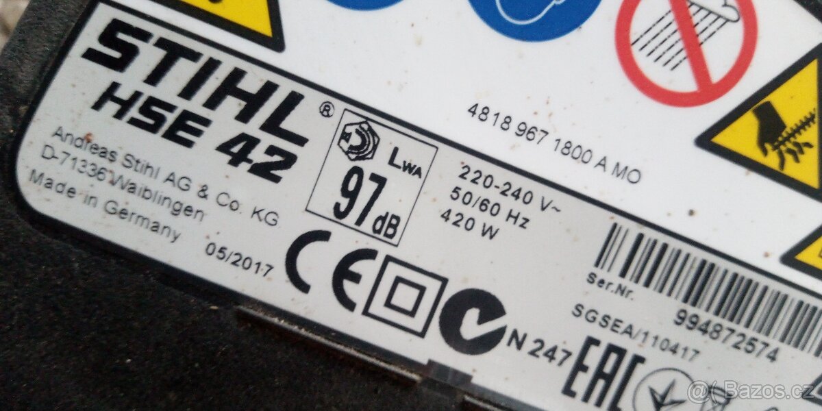 nůžky na plot stihl - 3