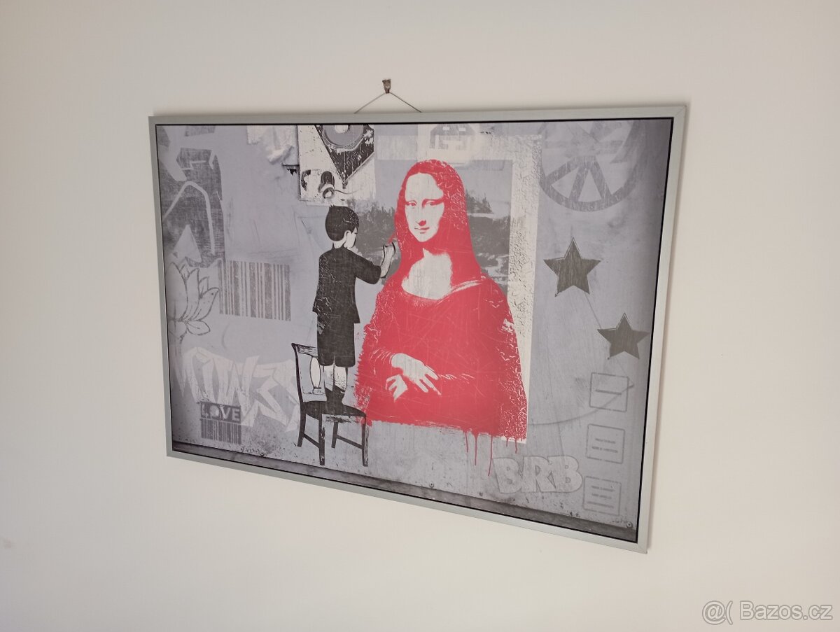 Obraz IKEA VILSHUT Banksy - 3