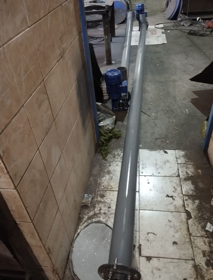 Šnekovy dopravnik rurovy a žlabovy - 3