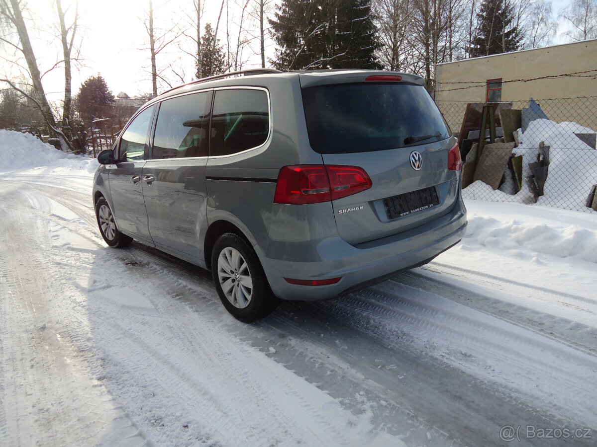 VW Sharan 2,0 TDi BEZ KOROZE, SERVIS VW - 3