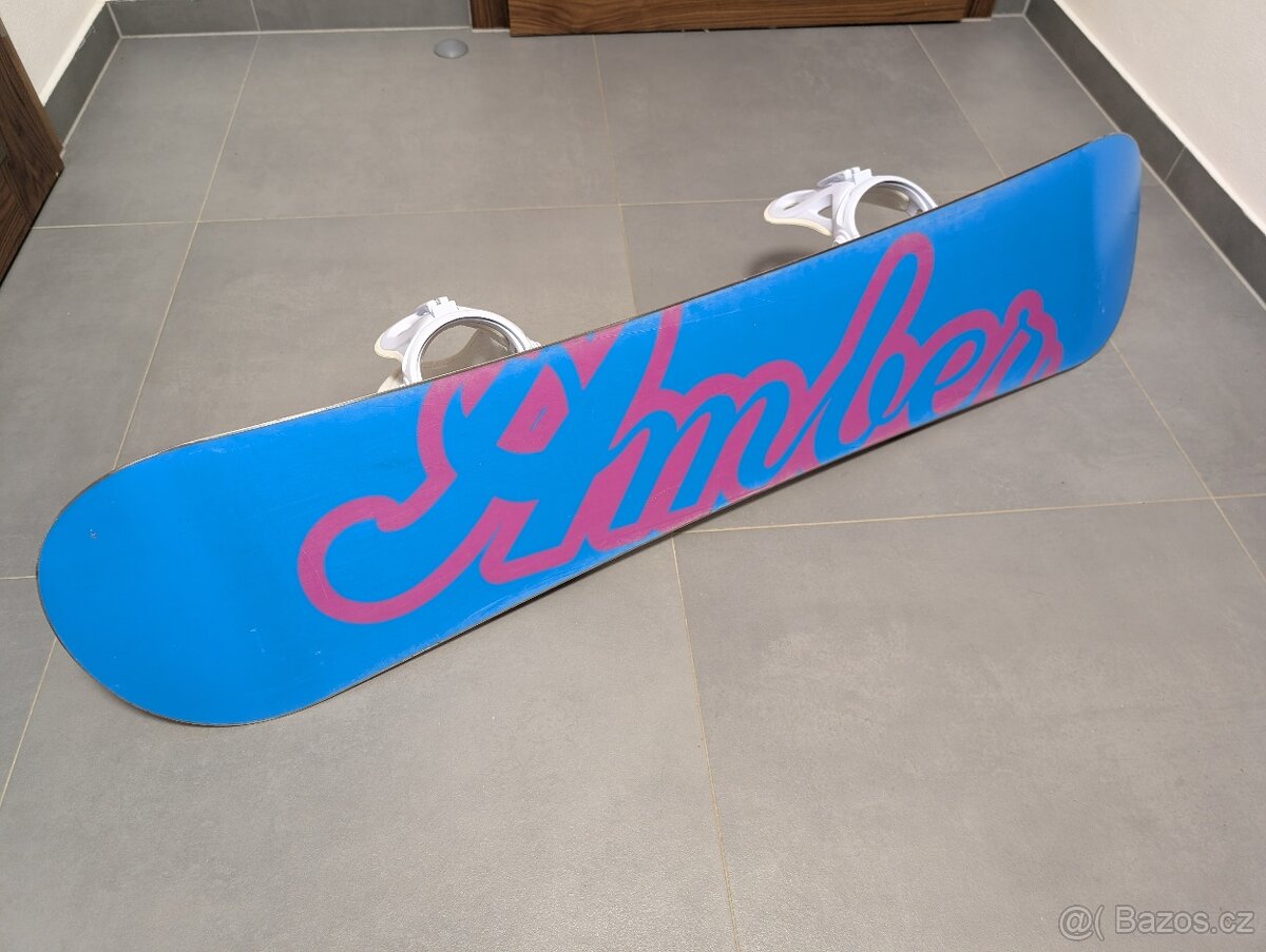 Snowboard 130cm s vázáním - 3