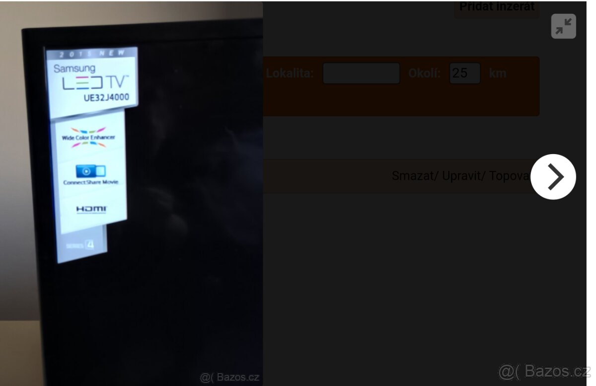 Led televize Samsung UE 32J4000 - 3