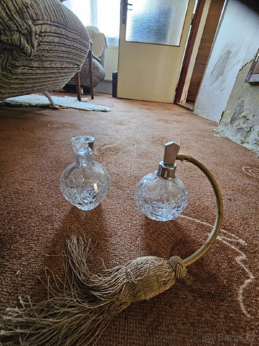 Broušené skleničky na parfémy - 3