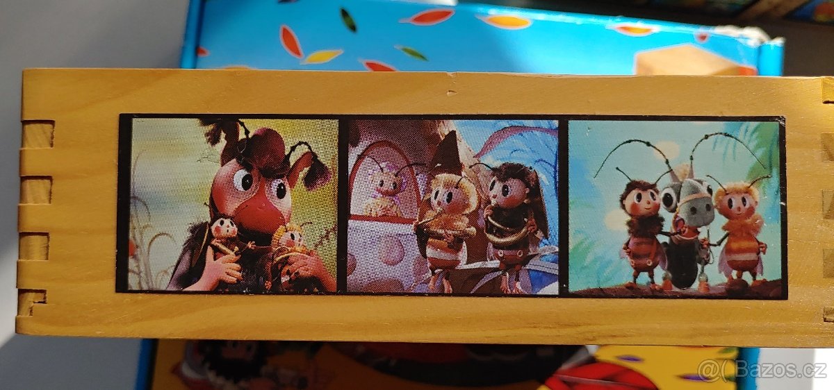 Dřevěné obrázkové kostky - 3