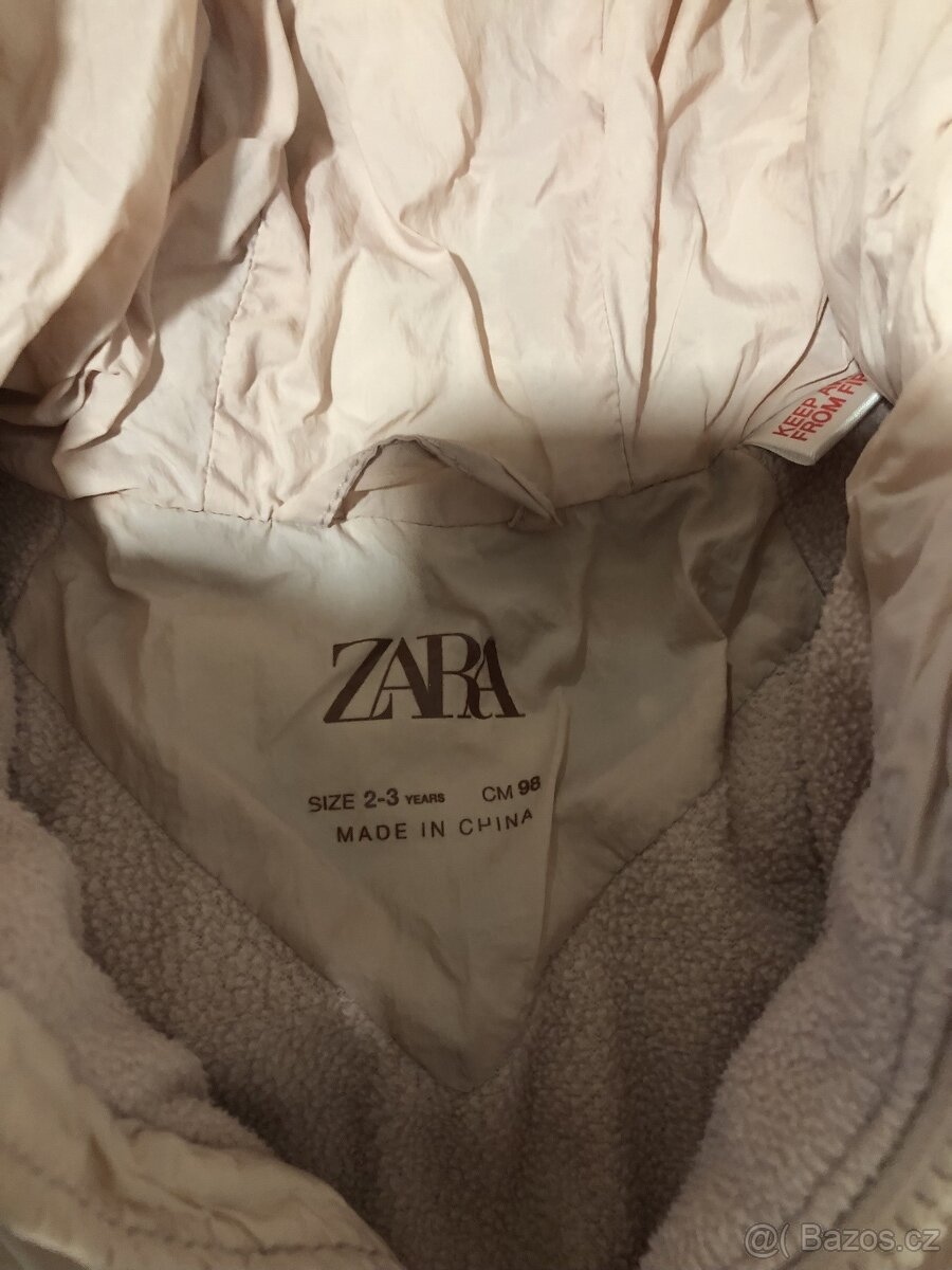 dětská zimní bunda ZARA 98cm (2-3 roky) - 3