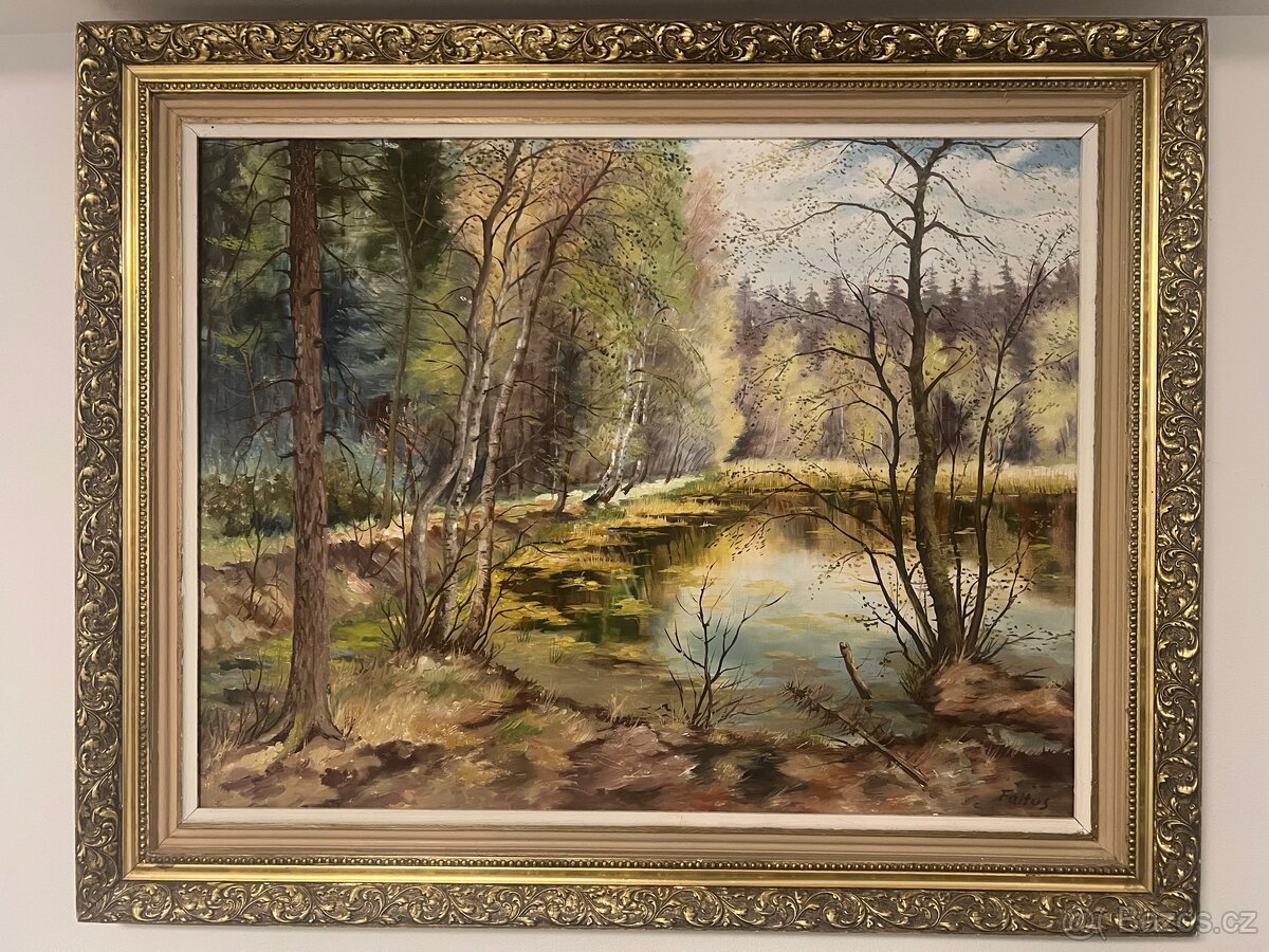 Obraz : Lesni krajina - 3