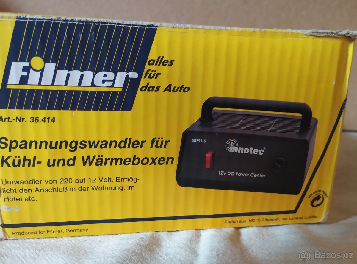 Nabízím nový přístroj Innotec SB791-5 převod z 220/12V - 3