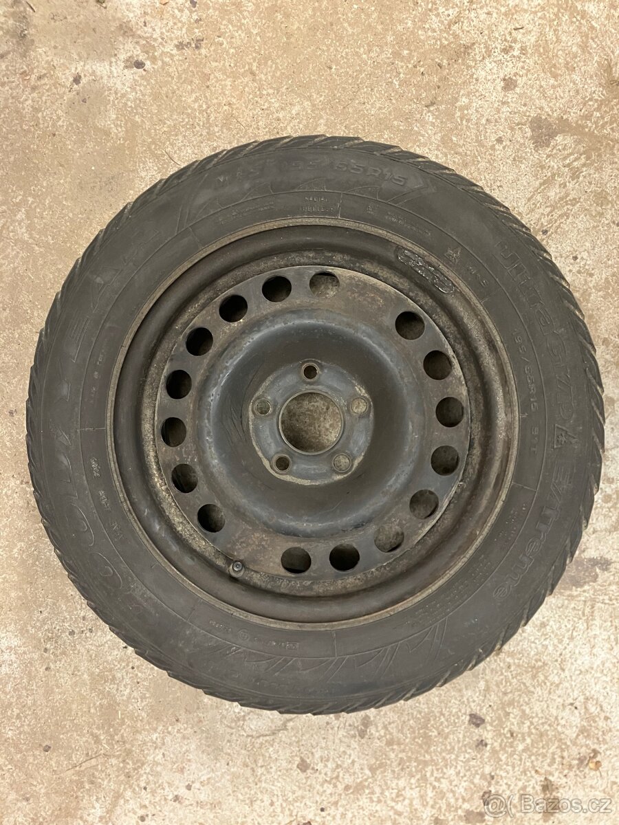 Disky 5x108 r15 + pneu 195/65/r15 - 3