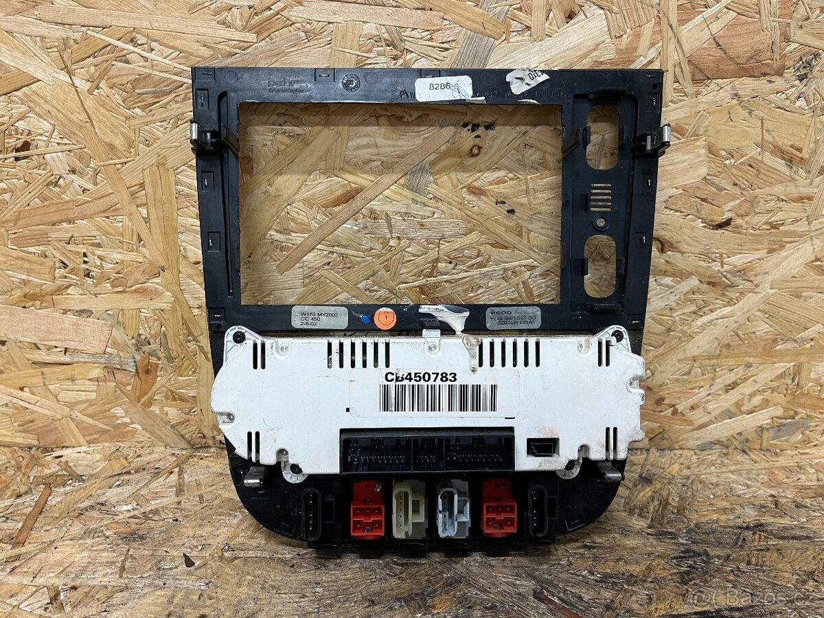 PANEL OVLÁDÁNÍ TOPENÍ MERCEDES W163 A1638202589KZ - 3