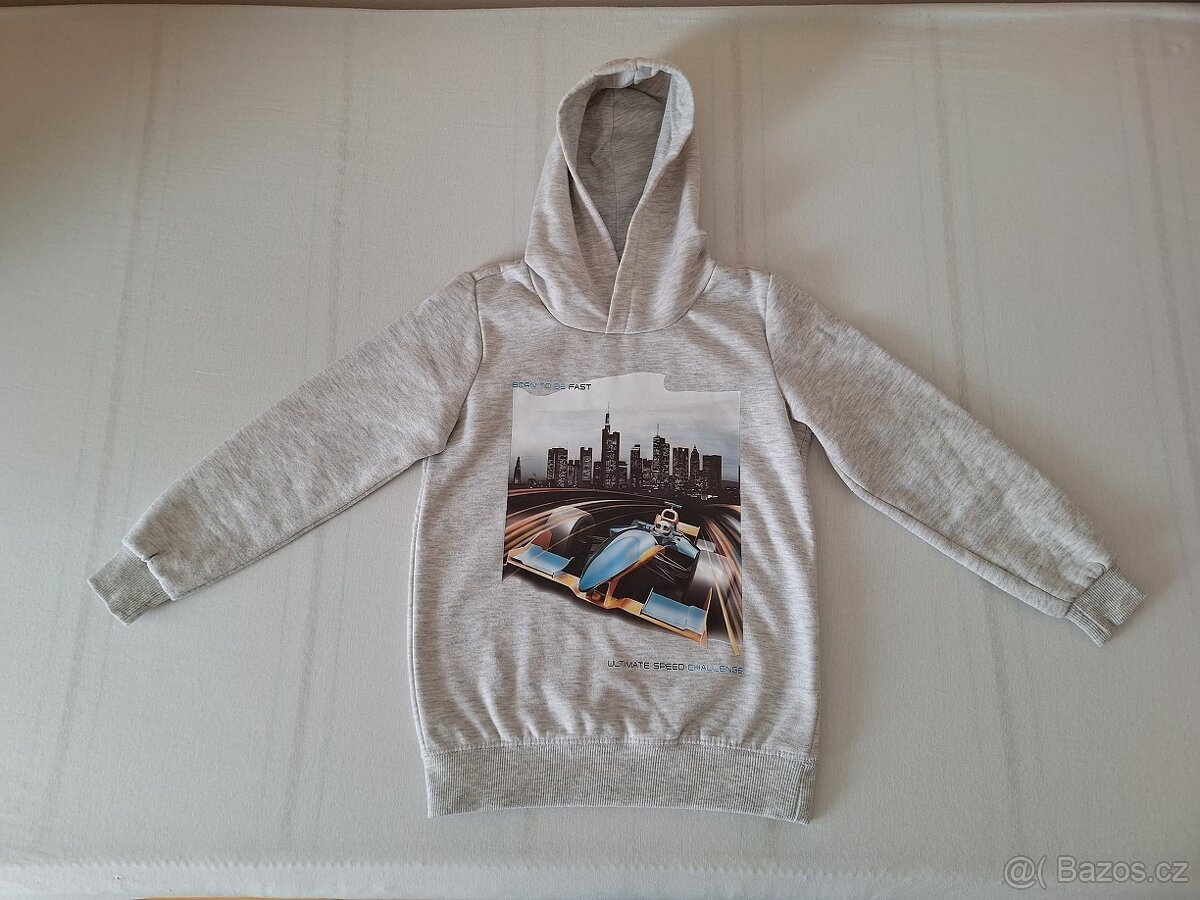 Dětská chlapecká mikina, vel. 122 / 128 - 3