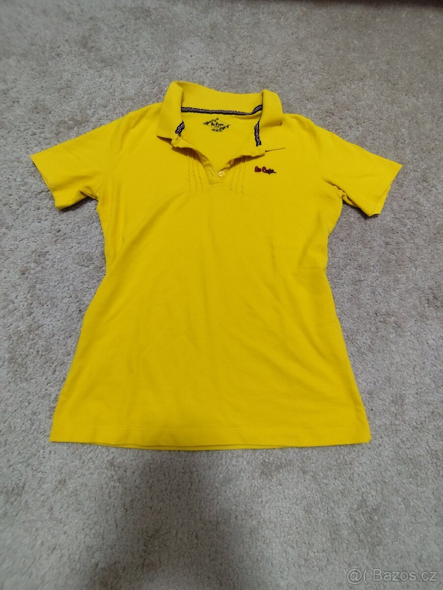 Dámské tričko s límečkem Lee Cooper M - 3